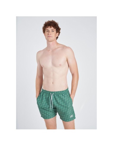 BAÑADOR UMBRO PRINTED SWIM SHORT  DARK IVY