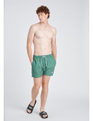 BAÑADOR UMBRO PRINTED SWIM SHORT  DARK IVY