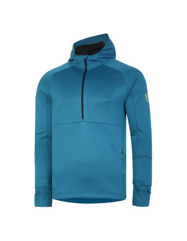 Sudadera Pro Training Elite Half Zip Hoodie Umbro Hombre Azul