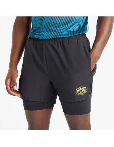 Short Pro Training Elite Hybrid Umbro Hombre Negro