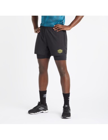 Short Pro Training Elite Hybrid Umbro Hombre Negro