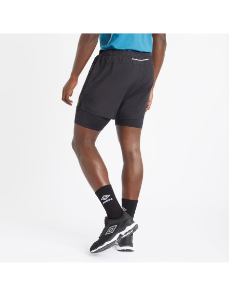 Short Pro Training Elite Hybrid Umbro Hombre Negro
