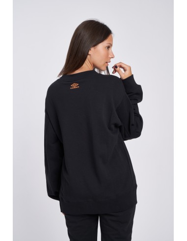 SUDADERA UMBRO COLLEGIATE GRAPHIC SWEAT BLACK