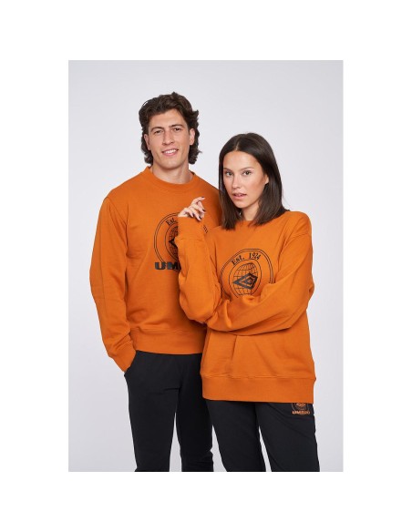 SUDADERA UMBRO COLLEGIATE GRAPHIC SWEAT PUMPKIN SPICE