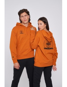 SUDADERA UMBRO MUJER COLLEGIATE GRAPHIC HOODIE PUMPKIN SPICE 2