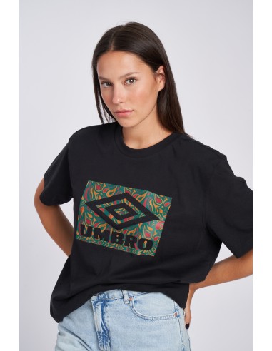 CAMISETA UMBRO PAISLEY GRAPHIC TEE BLACK