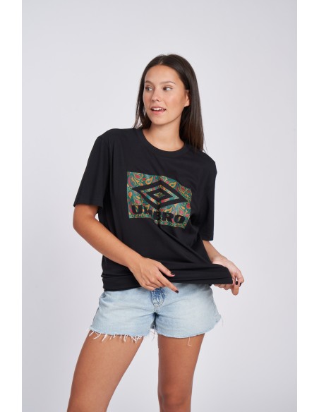 CAMISETA UMBRO PAISLEY GRAPHIC TEE BLACK