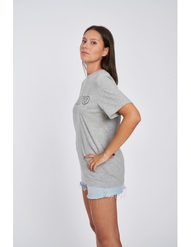 Camiseta Umbro Fw Linear Logo Graphic Tee Grey Marl