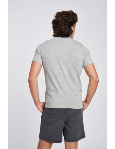 Camiseta Umbro Fw Linear Logo Graphic Tee Grey Marl
