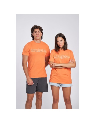 Camiseta Fw Linear Graphic Tee Umbro Hombre Naranja