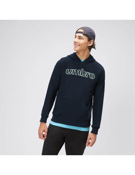 Sudadera Umbro FW Linear Logo Graphic Hoodie Black / Green