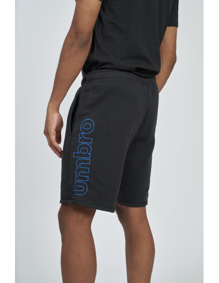 Pantalón Umbro Fw Linear Logo Graphic Shortblack