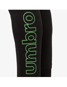 Pantalón Umbro FW Linear Logo Graphic Jogger Negro 2