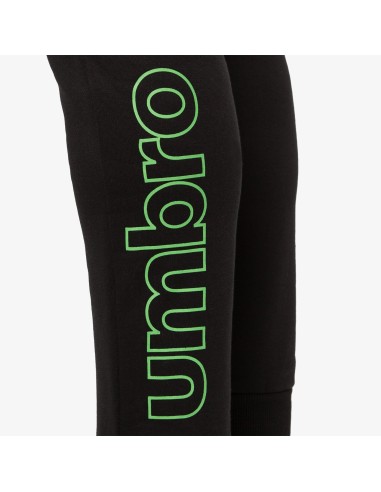 Pantalón Umbro FW Linear Logo Graphic Jogger Negro