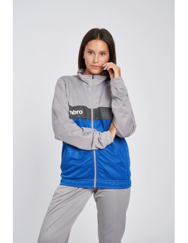 Chaqueta Umbro Fw Sportswear Track Topgrey Marl / Nouvean Navy / Woodland Grey