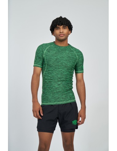 Camiseta Térmica Umbro Pro Training Elite Baselayer Black / Andean Toucan