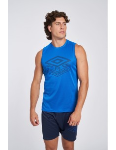 Camiseta Pro Training Active Vestregal Umbro Hombre Azul 2
