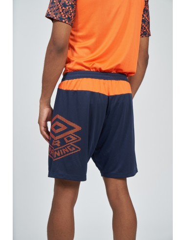 Short Pro Training Active Short Poly Short Dark Navy / Vermillion Orange