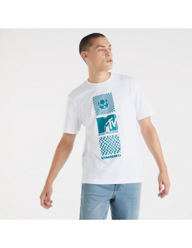 Camiseta Umbro x Mtv Graphic Tee Brilliant White