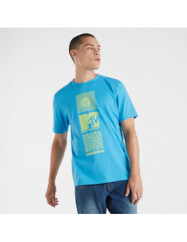 Camiseta Umbro x Mtv Graphic Tee Malibu Blue