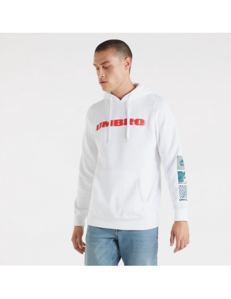 Sudadera Umbro X Mtv Hoodie Brilliant White