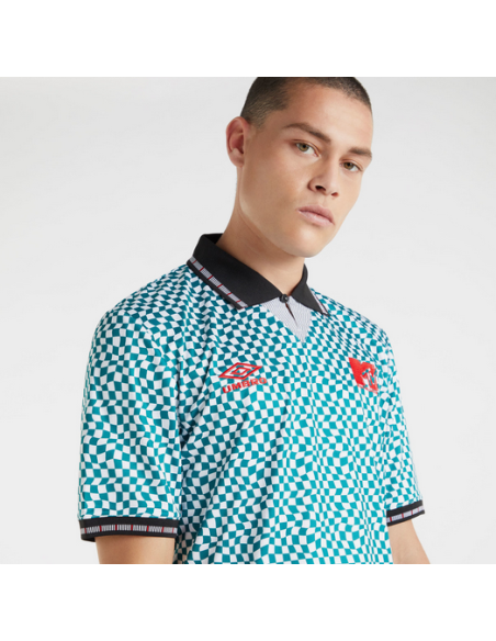Camiseta Umbro X Mtv Jersey Shaded Spruce / Brilliant White