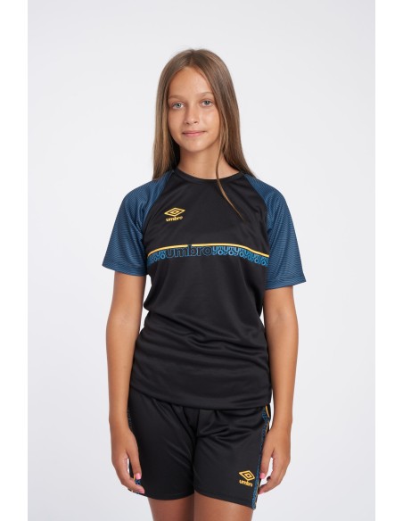 Camiseta Spirito Jersey Umbro Junior Negro