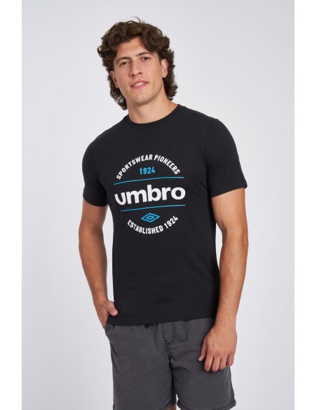 Camiseta Umbro Fw Circular Graphic Tee Black