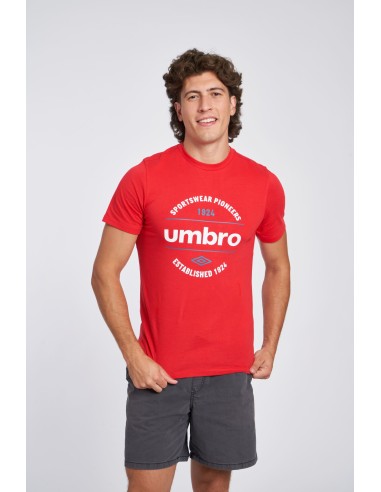 Camiseta Umbro Fw Circular Graphic Tee Vermillion