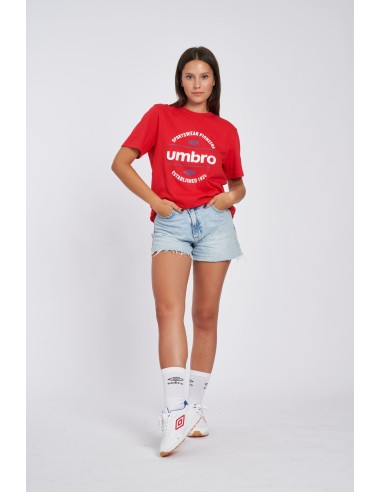 Camiseta Umbro Fw Circular Graphic Tee Vermillion