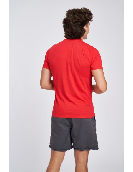 Camiseta Umbro Fw Circular Graphic Tee Vermillion