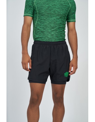 Short Umbro Pro Training Elite Hybryd Short Black / Andean Toucan