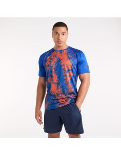 Camiseta Umbro Pro Training Graphic Jersey Deep Surf / Vermillion Orange
