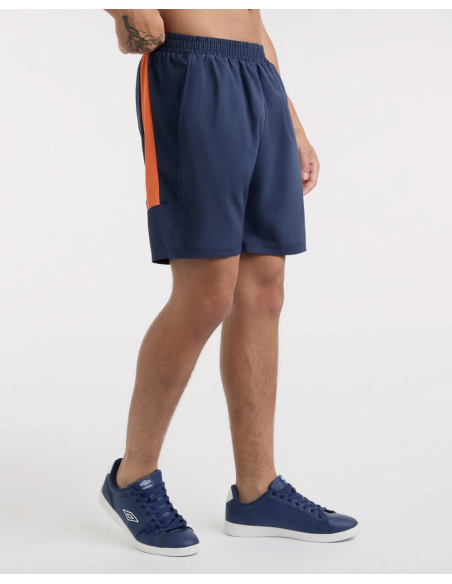 Short Umbro Pro Training Woven Short Dark Navy / Vermilllion Orange