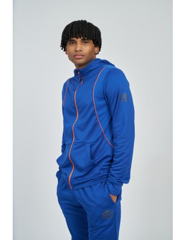 Chaqueta Umbro Pro Training FZ Hoodie Deep Surf / Vermillion Orange