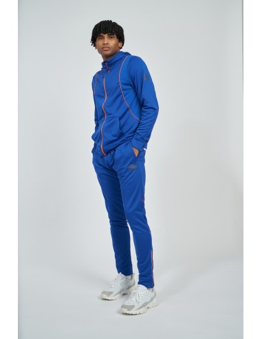 Chaqueta Umbro Pro Training FZ Hoodie Deep Surf / Vermillion Orange