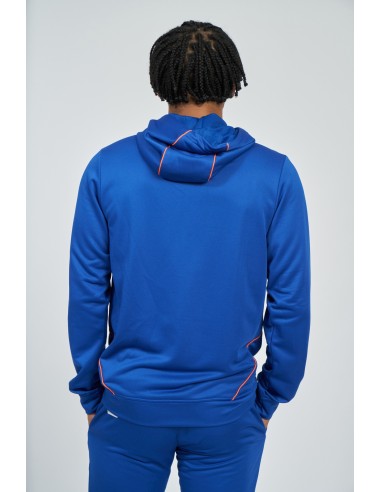 Chaqueta Umbro Pro Training FZ Hoodie Deep Surf / Vermillion Orange