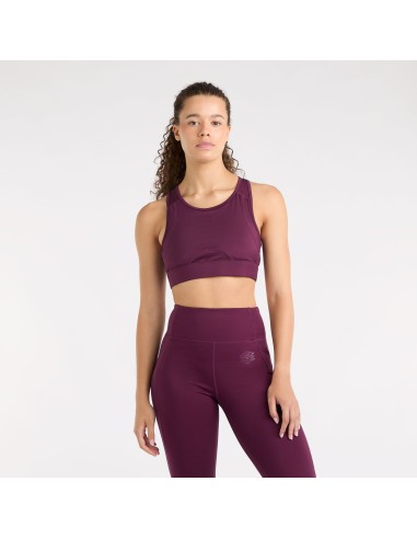 Sujetado Deportivo Umbo Mujer Pro Training Sport Bra Burdeos