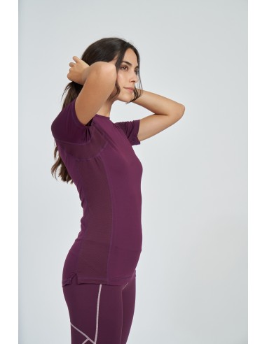 Camiseta Umbro Mujer Pro Training Poly Tee Burdeos