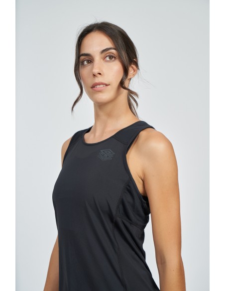 Camiseta Umbro Mujer Pro Training Vest Negra