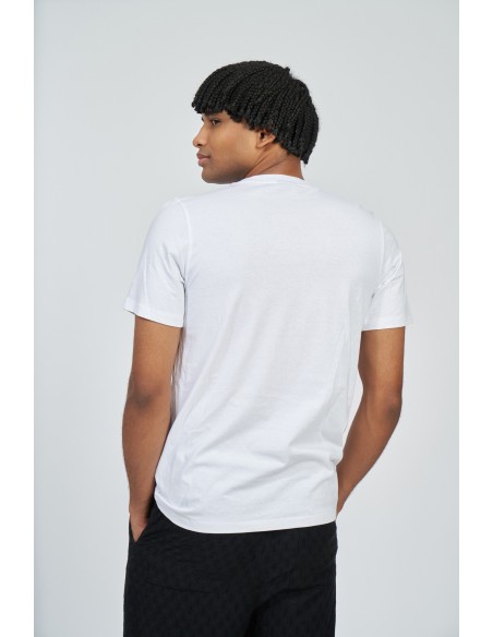 Camiseta Umbro FW Layered Box Logo Graphic Tee Brilliant White