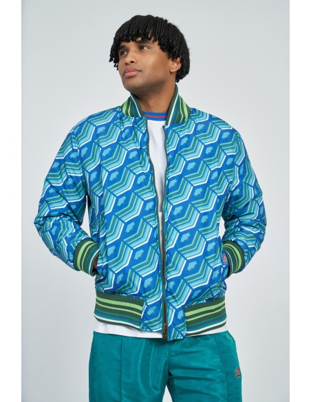 chaqueta umbro hombre reversible ramsey verde