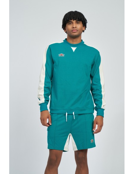 sudadera umbro hombre panelled verde