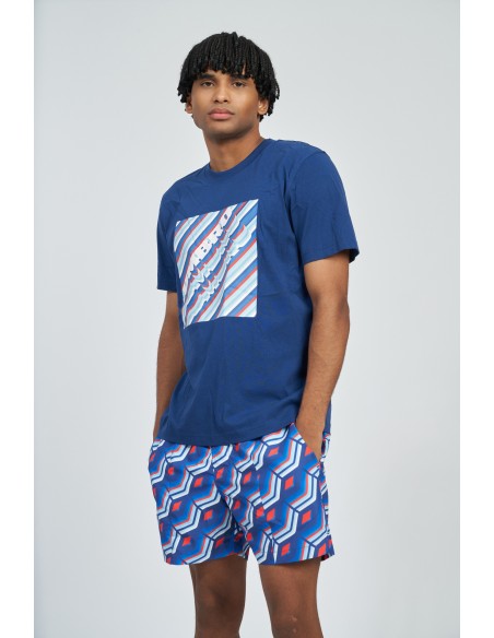 camiseta umbro hombre gradient box azul