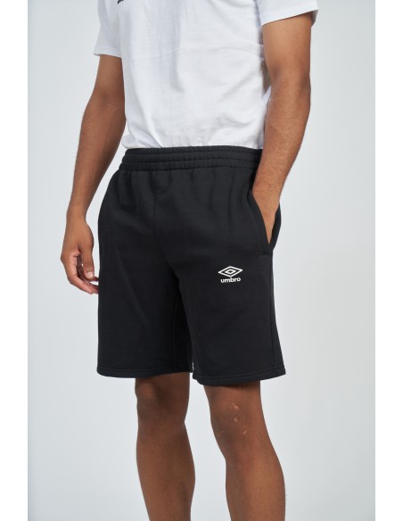 Short Umbro Hombre Fleece Adulto Negro