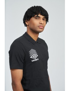 Polo umbro hombre terrace negro 2