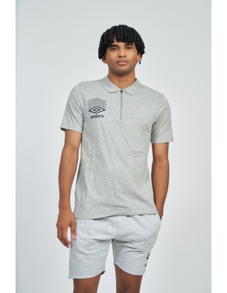 Polo umbro hombre Terrace gris