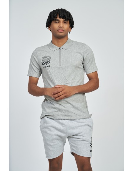 Polo umbro hombre Terrace gris