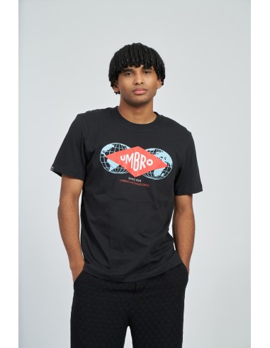 camiseta umbro hombre international negro