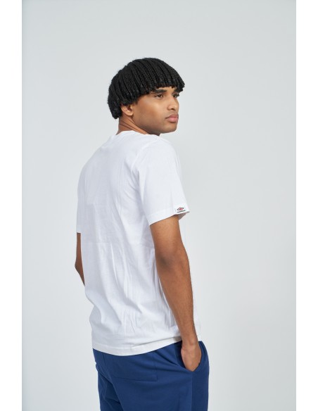 camiseta umbro hombre international blanca
